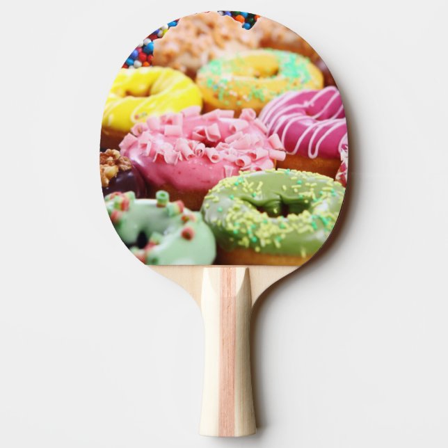 sprinkle balls donuts ping pong paddle (Back)