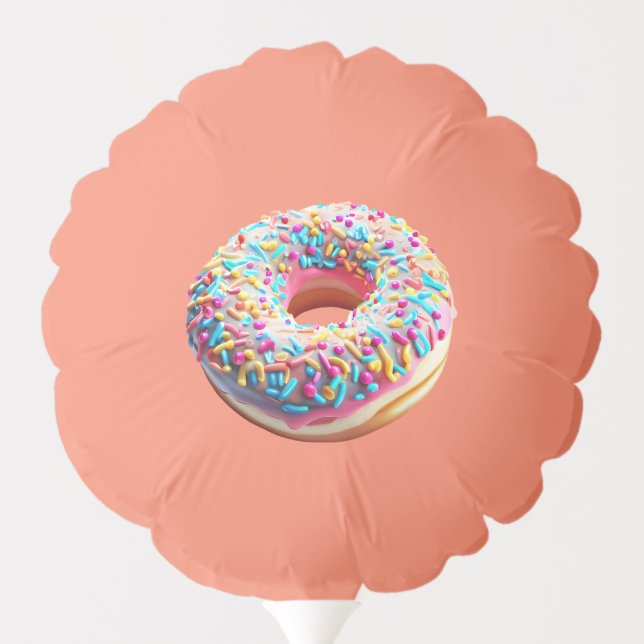 Sprinkle Big Donut Balloon (Back)
