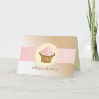 Sprinkle Cupcake Card