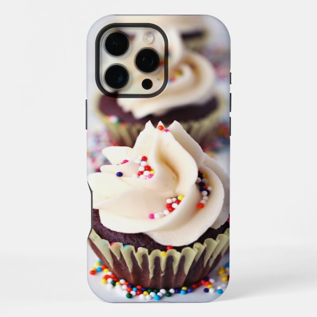Sprinkle Cupcakes Iphone Case (Back)