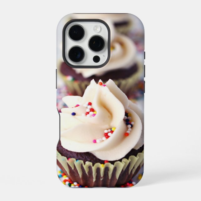 Sprinkle Cupcakes Iphone Case (Back)