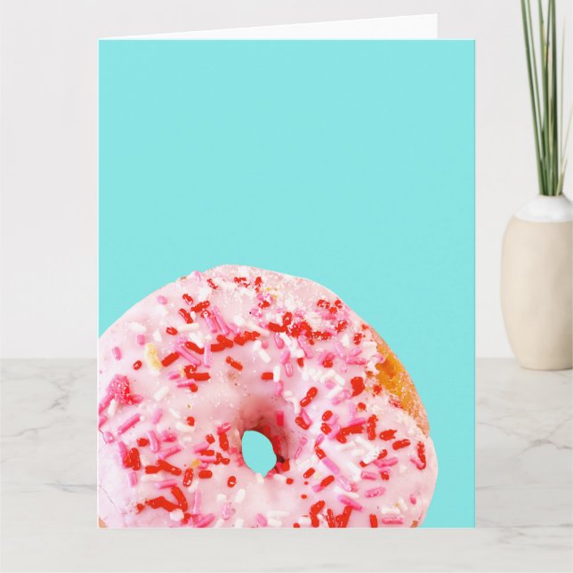 Sprinkle Donut Card (Front)