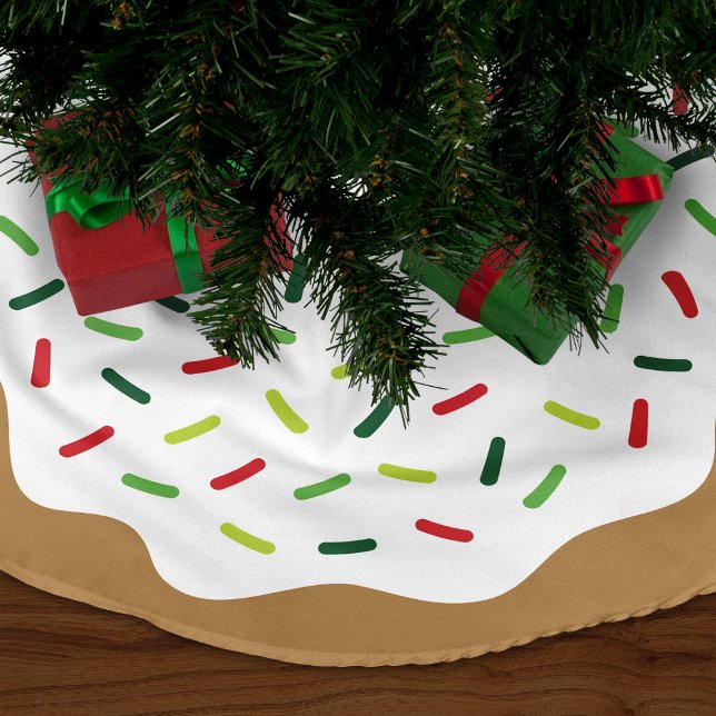 Sprinkle Donut Cute Christmas Tree Skirt (Creator Uploaded)