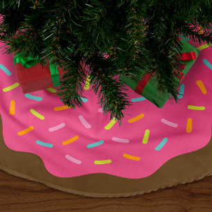Sprinkle Donut Cute Christmas Tree Skirt