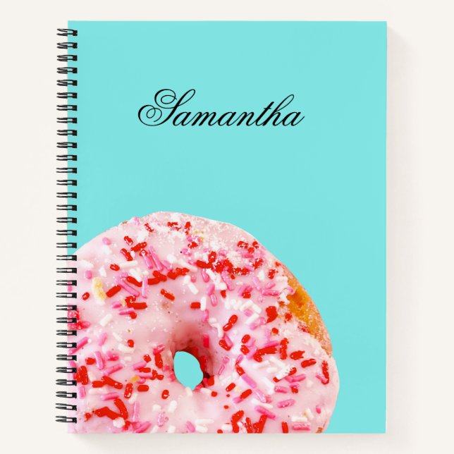 Sprinkle Donut Notebook (Front)
