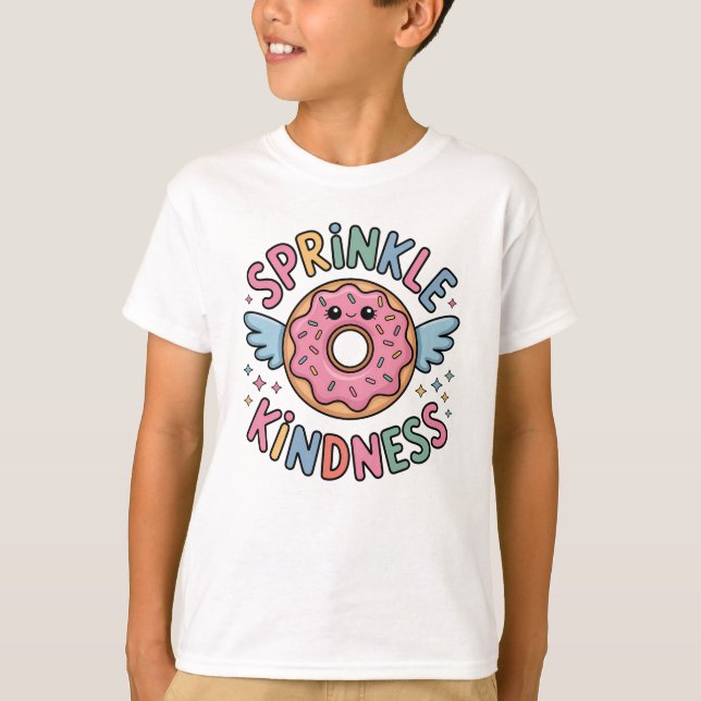 Sprinkle Kindness | Donut Kids T-Shirt (Front)