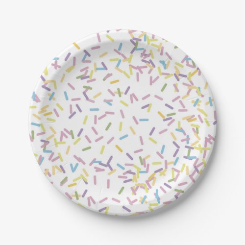 Sprinkle Me Pretty Paper Plates