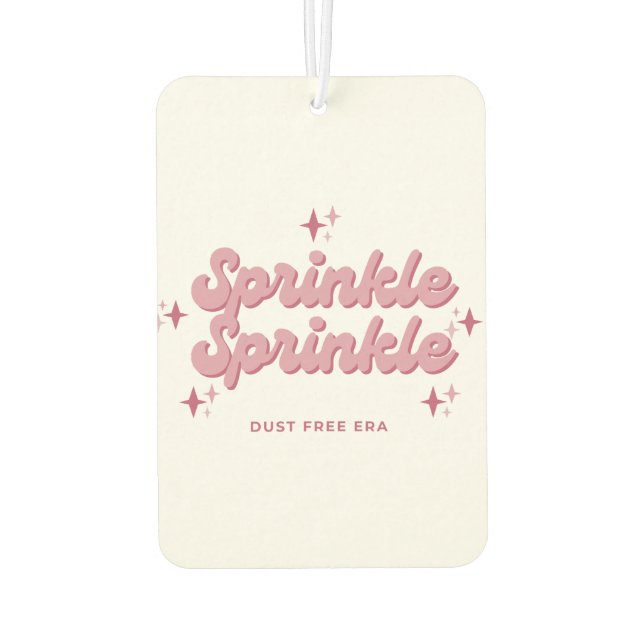 Sprinkle Sprinkle Air Freshener (Back)