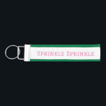 Sprinkle Sprinkle Club Key Ring<br><div class="desc">Join our Sprinkle SPrinkle Club.  Cute preppy stylish and classy key ring. Choose from many colors</div>