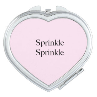 Sprinkle Sprinkle Heart Mirror