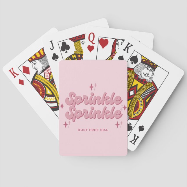 Sprinkle Sprinkle Playing Cards (Back)