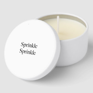 Sprinkle Sprinkle Soy Wax Candle Favor Mini Candle Favors