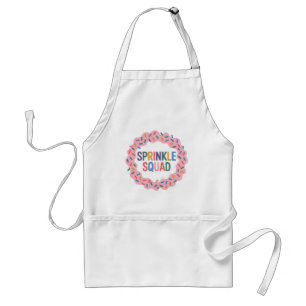 Sprinkle Squad   Baby Sprinkle Adult Apron