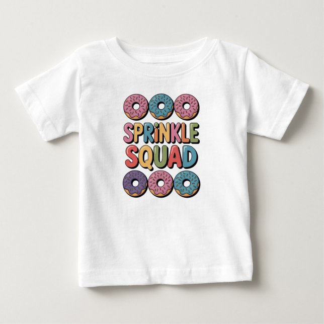 Sprinkle Squad | Baby Sprinkle Baby T-Shirt (Front)