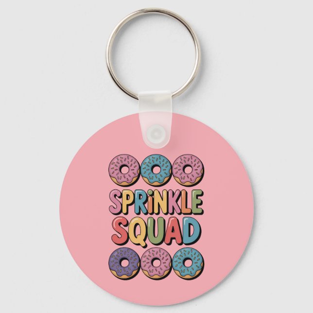 Sprinkle Squad | Baby Sprinkle Keychain (Front)