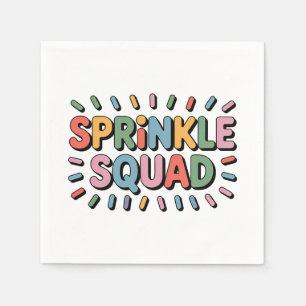 Sprinkle Squad   Baby Sprinkle Napkins