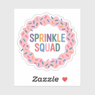 Sprinkle Squad   Baby Sprinkle Sticker