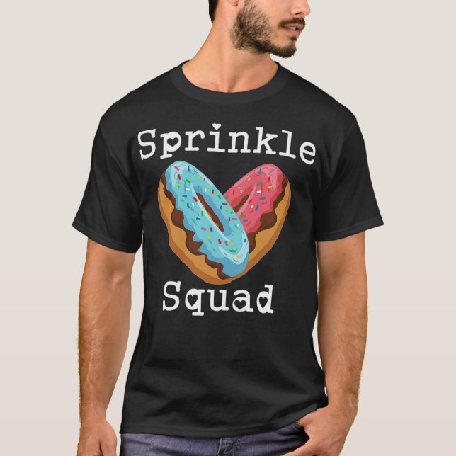 Sprinkle Squad Donut Sweeties Candy Dessert africa T-Shirt (Front)