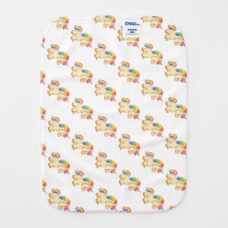 Sprinkle the World with Magic Baby Burp Cloth