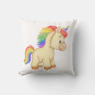 Sprinkle the World with Magic Throw Pillow