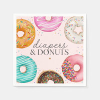 Sprinkled Donut Baby Shower Party Decor