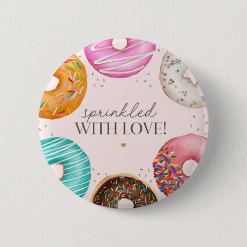 Sprinkled Donut Baby Sprinkle Party Table Decor