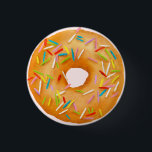Sprinkled Donut Birthday Party Baby Shower Favors Button<br><div class="desc">It’s a sweet celebration! Simplify your prep and add a sprinkle of sweetness to your occasion with our Sprinkled Donut collection. It's the ultimate recipe for a memorable celebration! With sweet designs and vibrant colors, this bundle makes organizing your party a piece of cake! Every element in this collection is...</div>