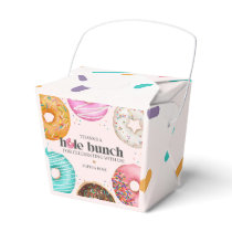 Sprinkled Donut Birthday Party or Baby Shower Favor Boxes