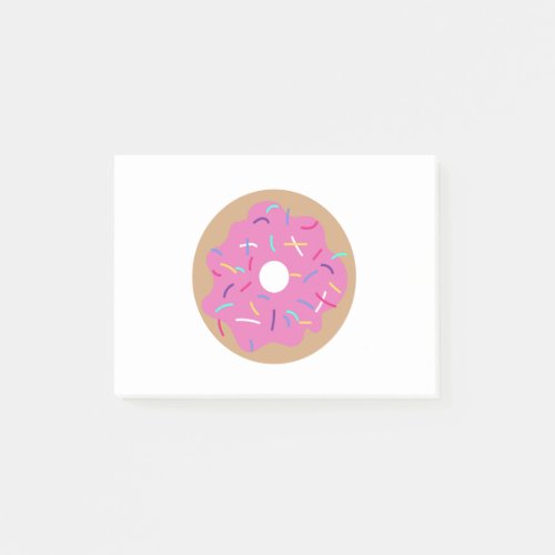 Sprinkled Donut Post_it Notes