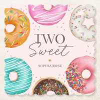 Sprinkled Donut TWO Sweet 2nd Birthday Party
