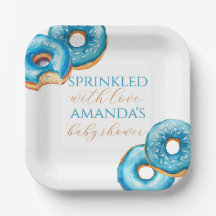 Sprinkled with Love Customizable Square Plate