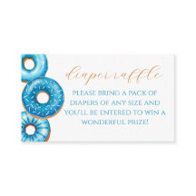 Sprinkled with Love Diaper Raffle Insert