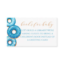 Sprinkled with Love Donut Baby Shower Book Drive