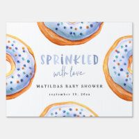Sprinkled with love donut baby shower
