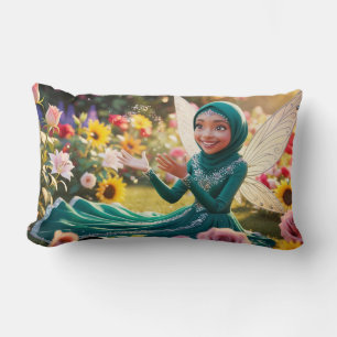 Sprinkled With Love Fairy  Lumbar Pillow