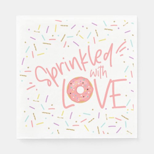 Sprinkled with Love Napkin