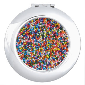Sprinkled with Love Sugar Sprinkles Compact Mirror