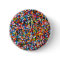 Sprinkled with Love Sugar Sprinkles Rainbow Button