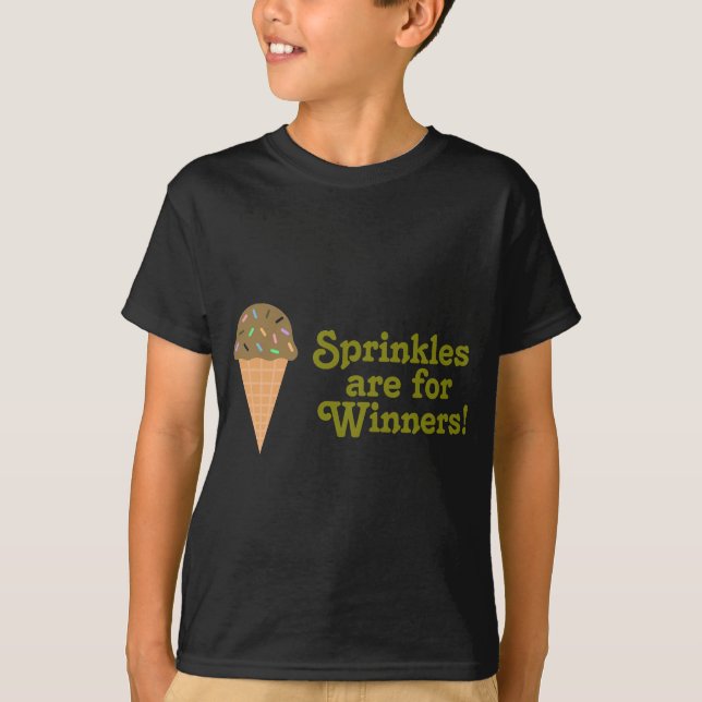 Sprinkles are for Winners, Champ. T-Shirt (Front)