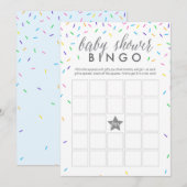 Sprinkles Baby Shower Bingo Game Card | Zazzle