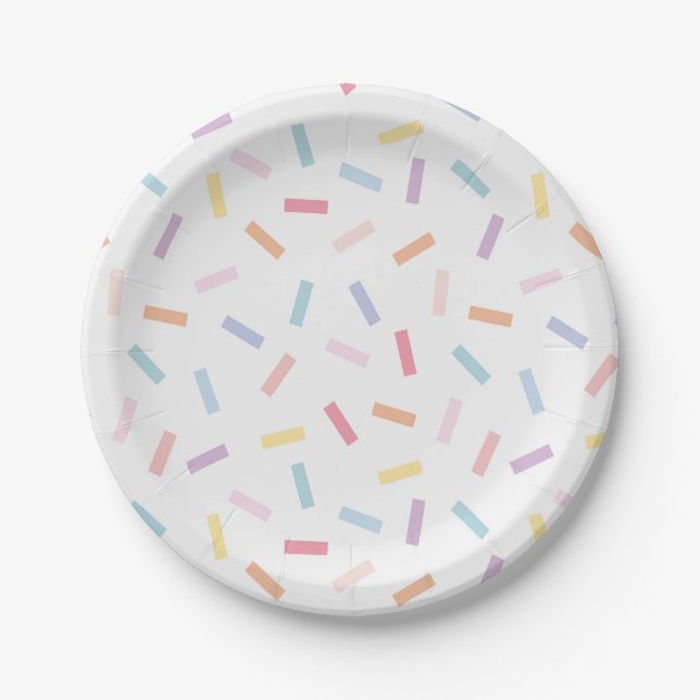 Sprinkles Baby Sprinkle Paper Plates (Front)