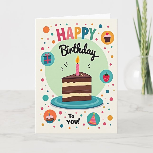 Sprinkles Birthday Card (Front)