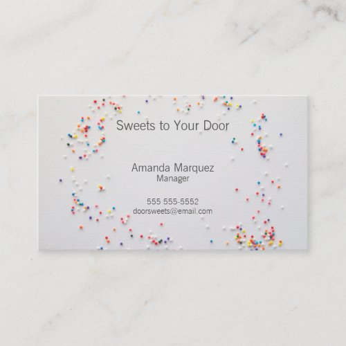 Sprinkles Business Card