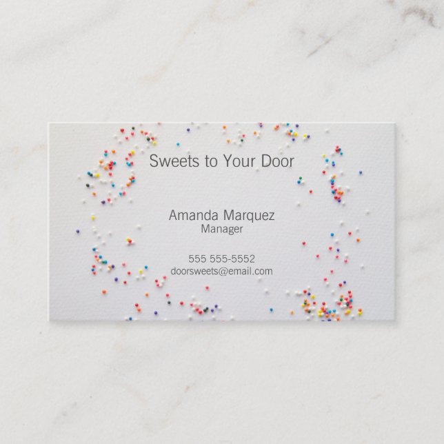 Sprinkles Business Card (Front)