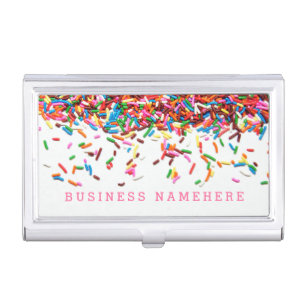Sprinkles Business Card Holder