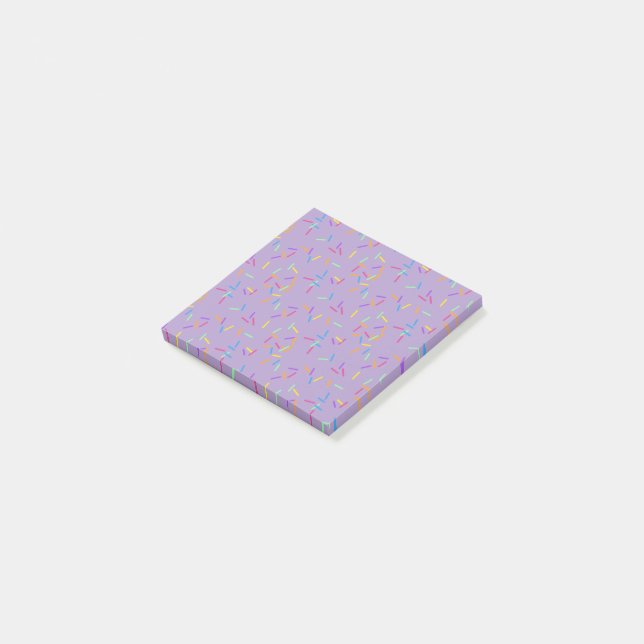 SPRINKLES CAKE  POST-IT NOTES (Angled)