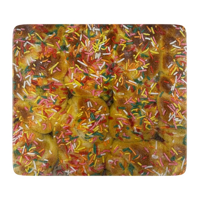 Sprinkles Challah Cutting Board (Front)