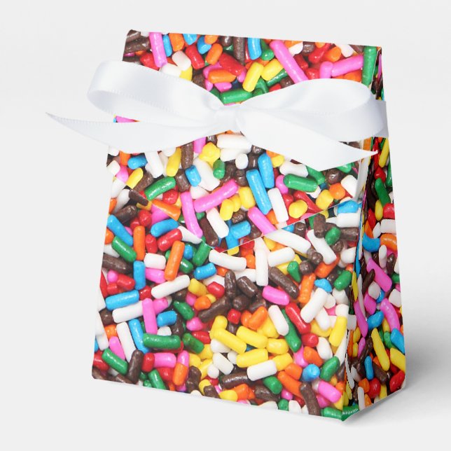 Sprinkles Favor Box (Front Side)