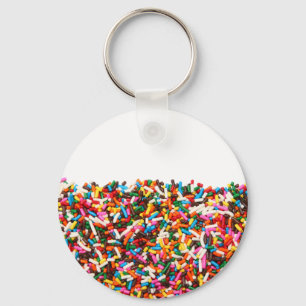 Sprinkles-Filled Keychain