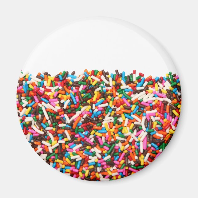 Sprinkles-Filled Magnet (Front)